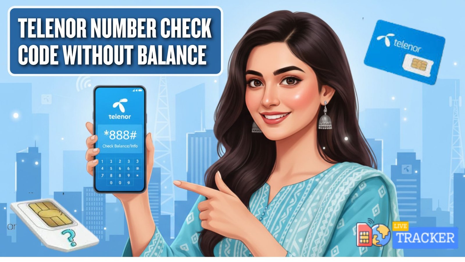 Telenor Number Check Code Without Balance