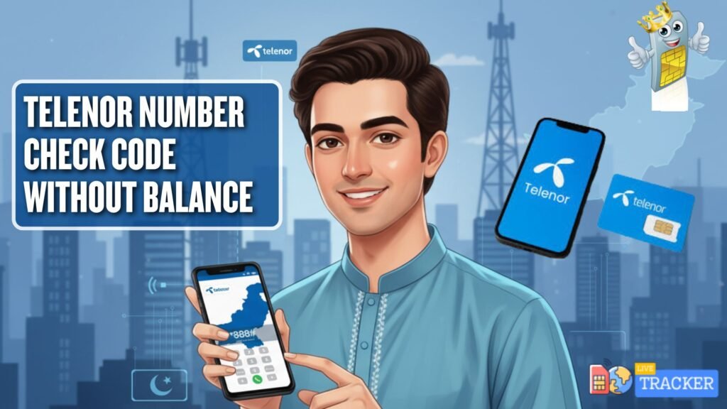Telenor Number Check Code Without Balance