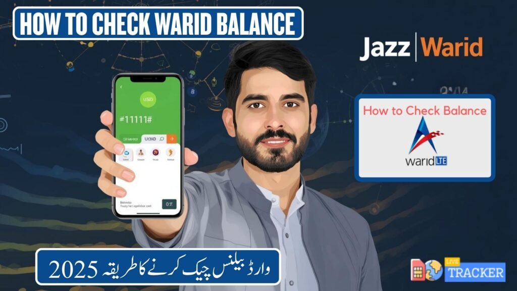 how to check warid balance