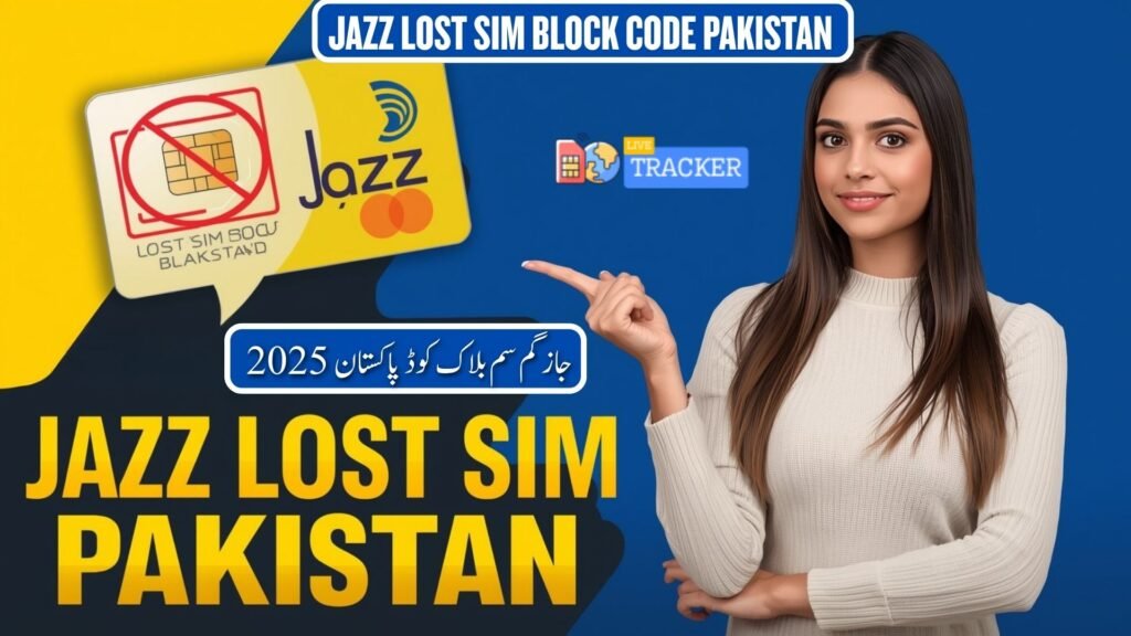 jazz lost sim block code pakistan