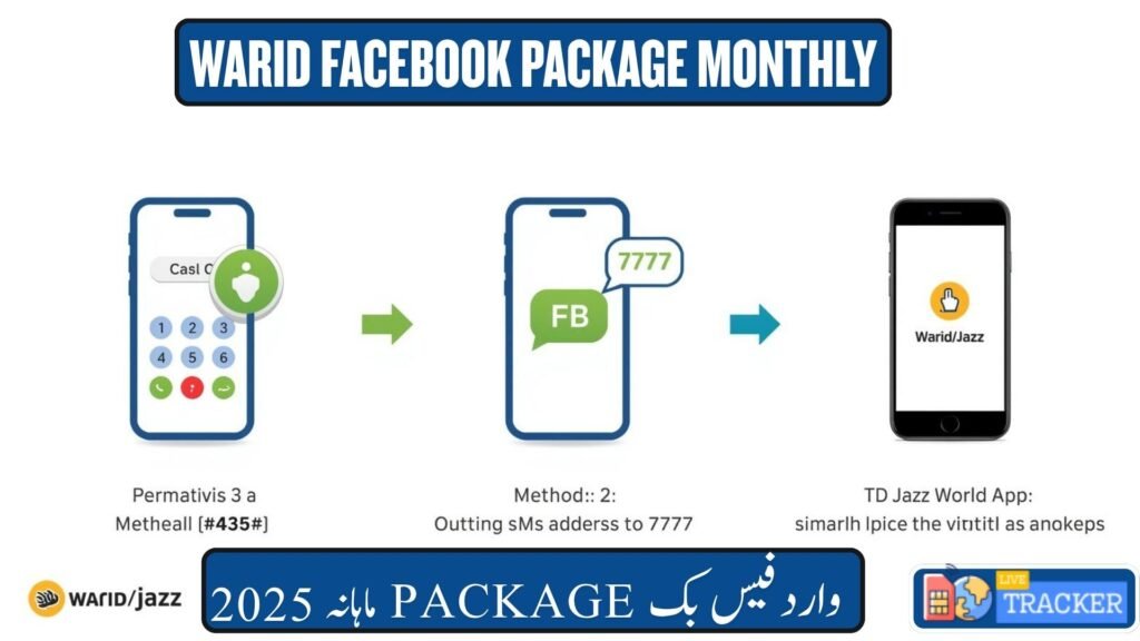 warid facebook package monthly
