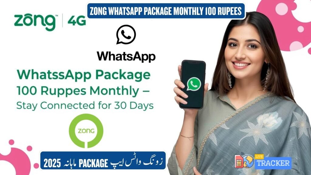 zong whatsapp package monthly 100 rupees