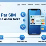SIM check on CNIC Pakistan using SMS 668 and PTA system to verify registered SIM details
